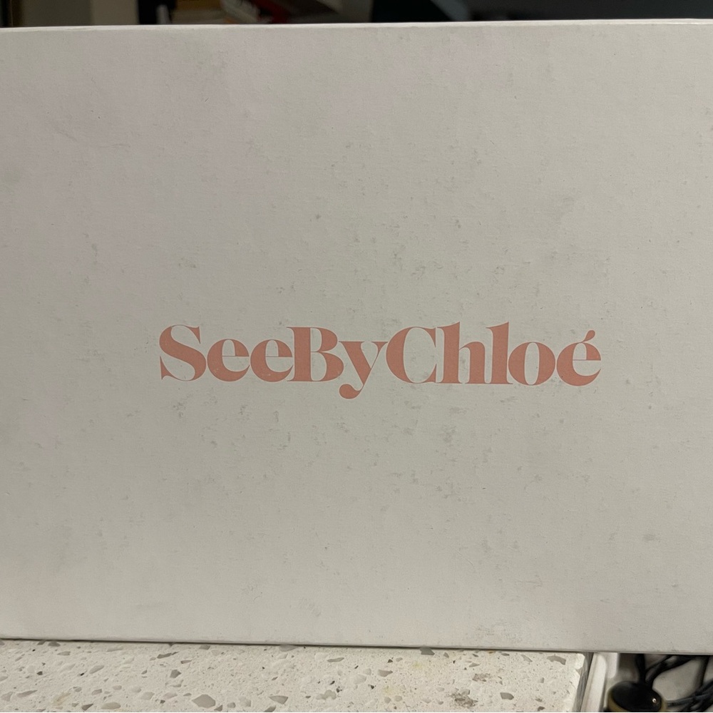 See by Chloe shoe empty box